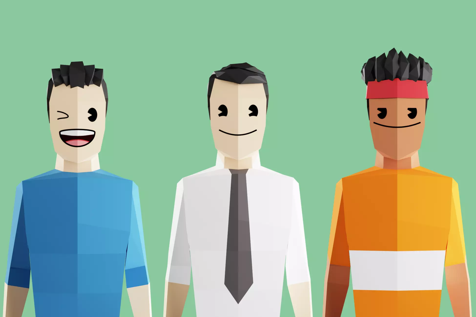 THE REGULARS characters